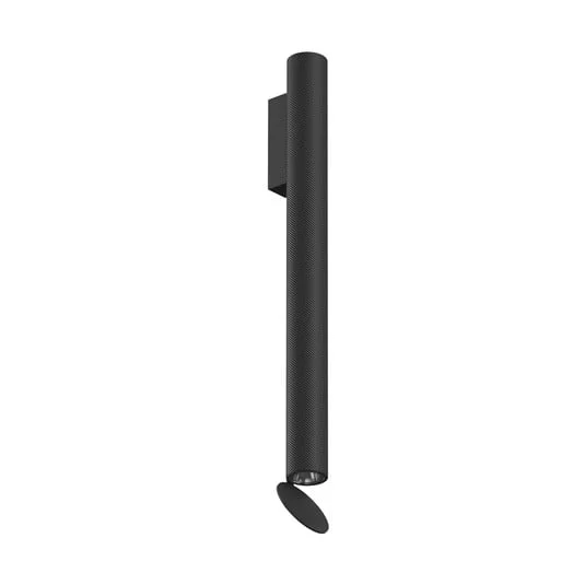 FLOS Flauta Spiga 2 aplique para exterior, 2.700K negro