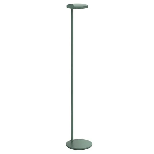 Lámpara de pie LED FLOS Oblique Floor, 927, salvia