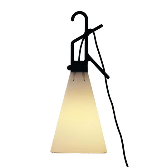 FLOS Mayday Luz multiusos para exteriores, negra