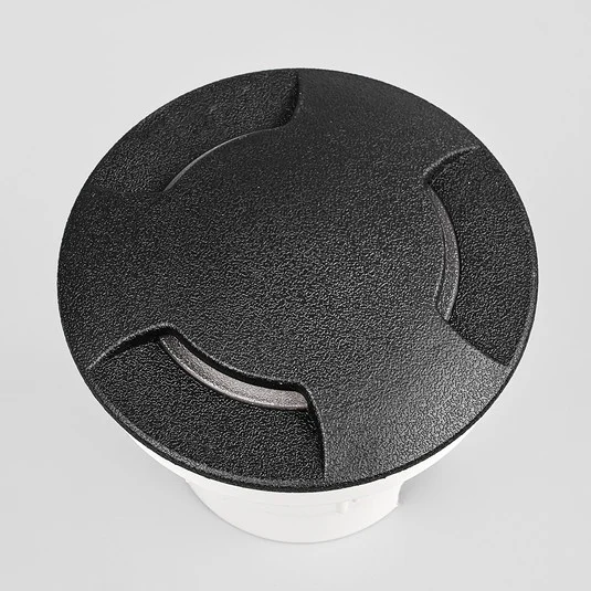 Lámpara empotrada suelo LED Ceci 120-3L negro CCT