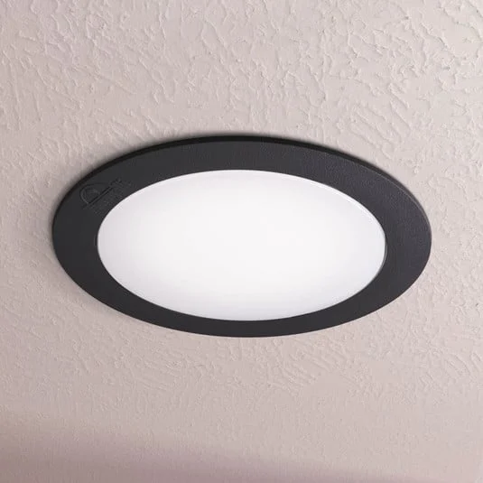 LED downlight Teresa 160, GX53, CCT, 3W, negro