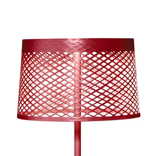 Lámpara de pie Foscarini Twiggy Grid, color rojo carmín
