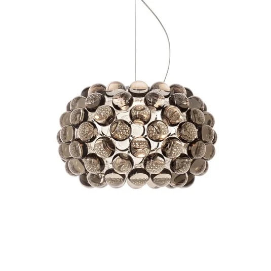 Foscarini Caboche Plus piccola colgante LED gris