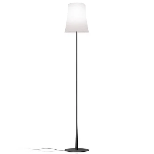 Foscarini Birdie Easy lámpara de pie negro