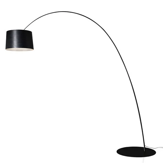 lámpara de pie LED Twiggy de Foscarini, color negro