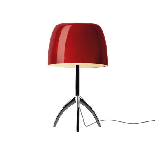 Foscarini Lumiere grande negro/rojo atenuable