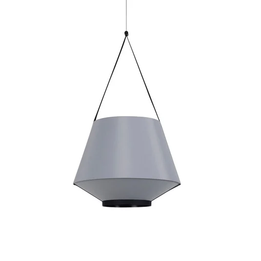 Forestier Carrie S lámpara colgante, gris