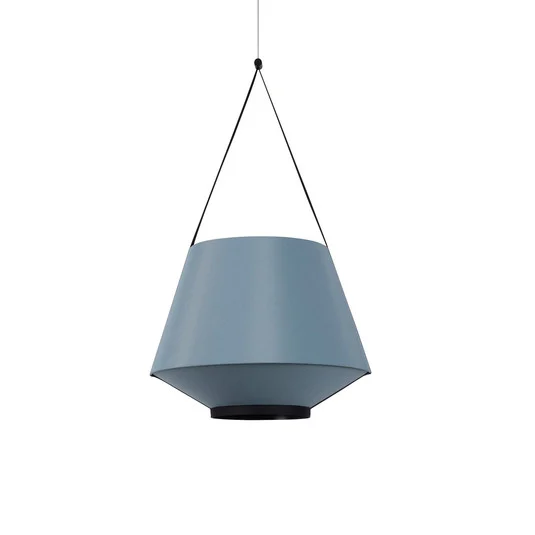 Forestier Carrie S lámpara colgante, azul