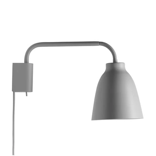 FRITZ HANSEN Aplique de pared Caravaggio, gris