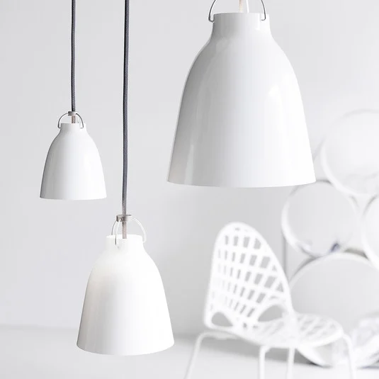 FRITZ HANSEN Caravaggio P2 Blanco brillante