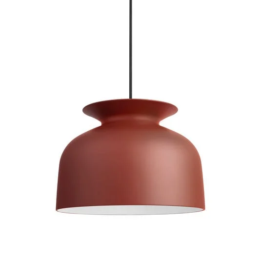 Gubi Ronde lámpara colgante Ø 40 cm, rojo óxido