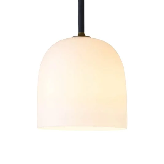 GUBI Howard colgante Ø 16 cm gunmetal/blanco