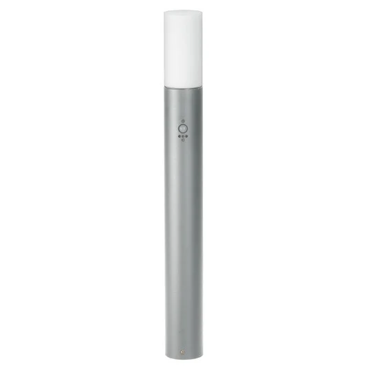 Bolardo luminoso LED 2278, detector de movimiento, plata