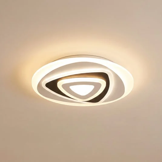 Plafón LED Lindby Rebeka, Ø 50 cm, CCT, control remoto