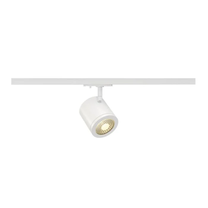 SLV Foco En Carril Enola C 1-Fase Aluminium Blanco Esférica 11W 1040lm 35D - 830 Luz Cálida