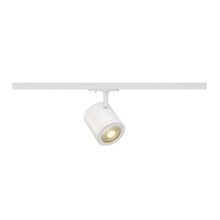 SLV Foco En Carril Enola C 1-Fase Aluminium Blanco Esférica 11W 1040lm 55D - 830 Luz Cálida