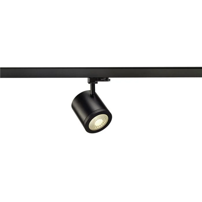 SLV Foco En Carril Enola C 3 Fases Aluminium Negro Esférica 11W 1040lm 55D - 830 Luz Cálida