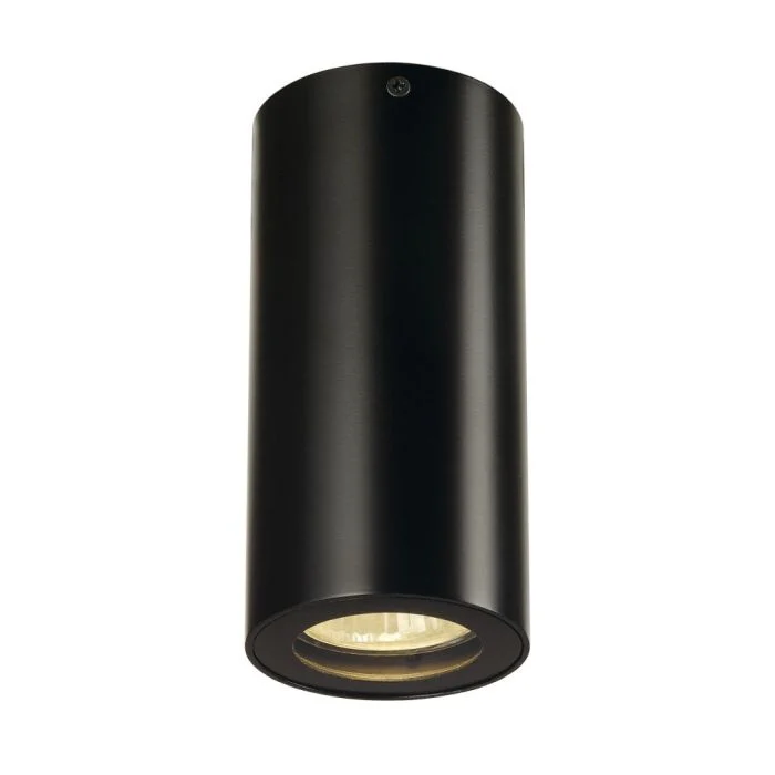 SLV Enola B Luz de techo Aluminium Negro Esférica | Apta para 1x GU10 +G28:G427