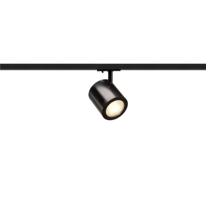 SLV Foco En Carril Enola C 1-Fase Aluminium Negro 11W 1040lm 55D - 830 Luz Cálida