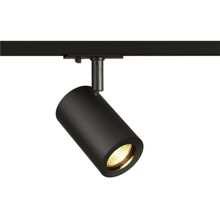 SLV Foco En Carril Enola B 1-Fase Aluminium Negro | Apta para 1x GU10