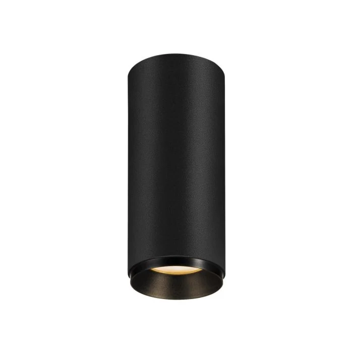 SLV Numinos Phase S Foco Aluminium Negro 10.42W 985lm 36D - 927 Luz Muy Cálida | Mejor Reproducción De Color - Regulable