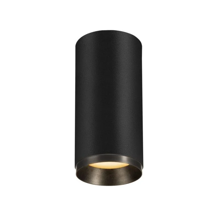 SLV Numinos Phase M Foco Aluminium Negro 20.1W 1935lm 36D - 927 Luz Muy Cálida | Mejor Reproducción De Color - Regulable