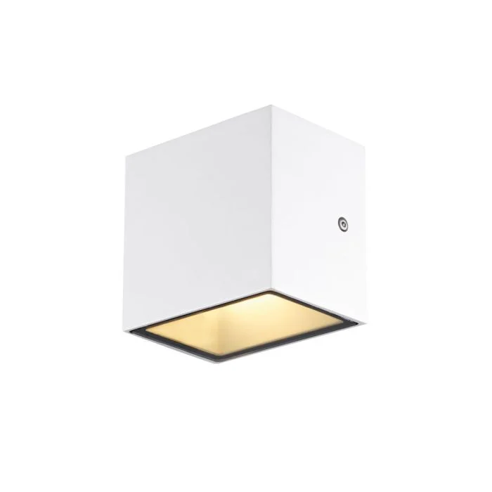SLV Sitra S Luz De Pared Aluminium Blanco 6.2W 620lm - 830-840 CCT | Al Aire Libre - IP65