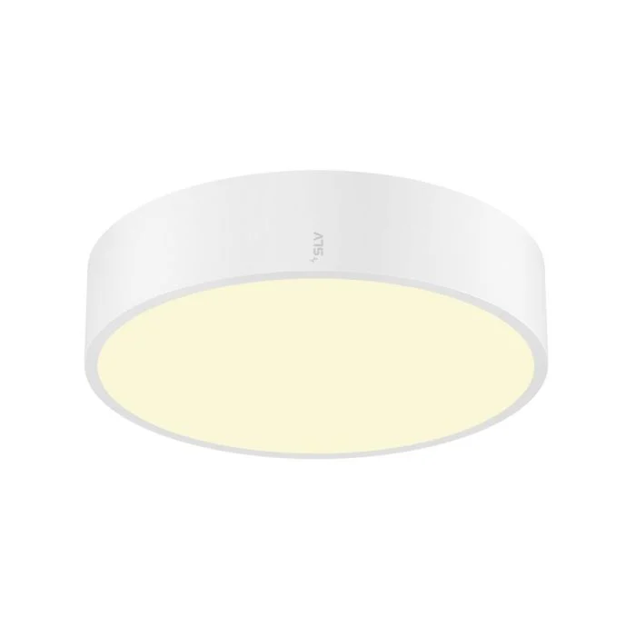 SLV Medo Pro 30 Pared y Luz de techo Aluminium Blanco Esférica 10W 1350lm - 930-940 CCT | IP50 - Mejor Reproducción De Color - Dali Regulable