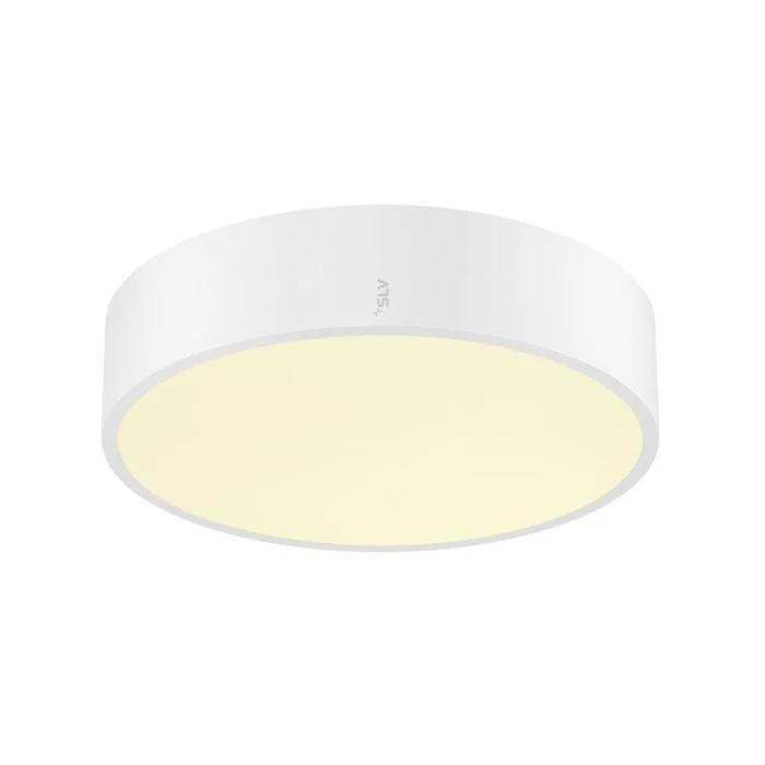 SLV Medo Pro 30 Pared y Luz de techo Aluminium Blanco Esférica 10W 1250lm - 930-940 CCT | IP50 - Mejor Reproducción De Color - Dali Regulable