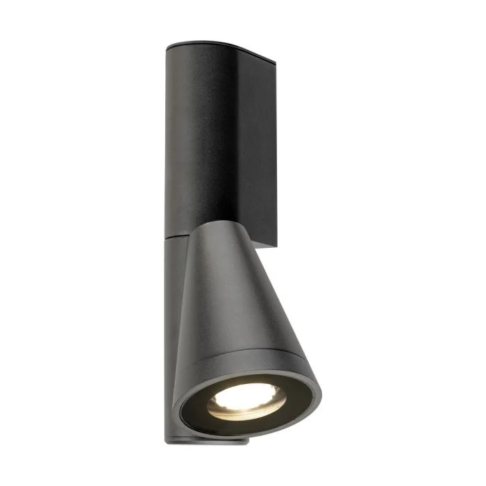 SLV T-Tubo Aluminium Negro | Apta para 1x GU10