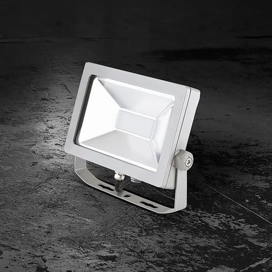 EVN LFA foco exterior enchufe plata 3.000K 30W