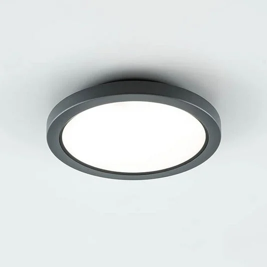 EVN Tectum plafón LED para exterior redondo vidrio