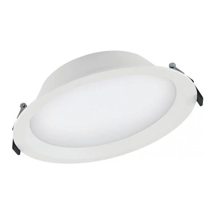 Ledvance Downlight LED Alu DN200 25W 2250lm 100D - 830 Luz Cálida | 215mm - IP44 - Dali Regulable