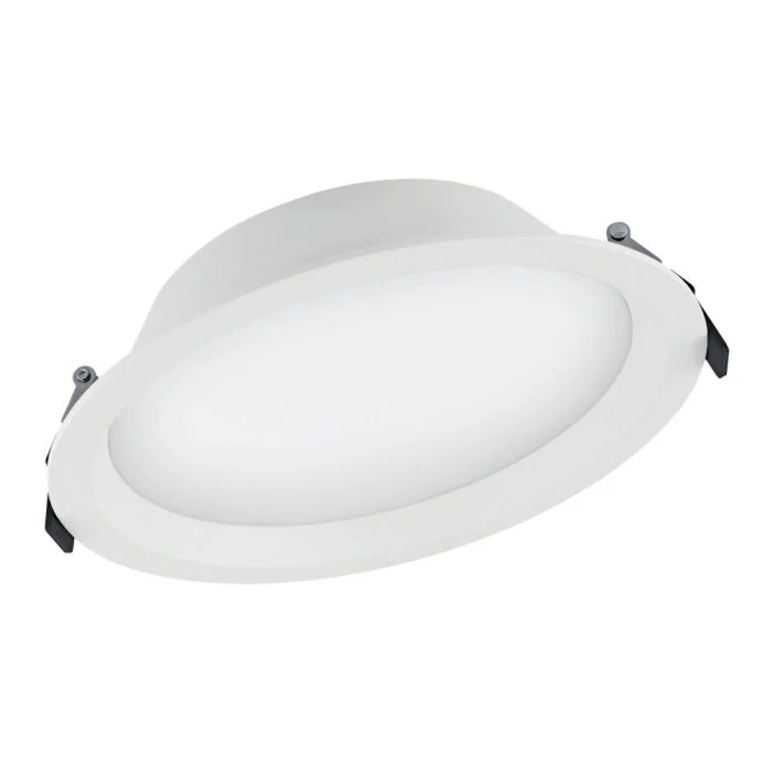 Ledvance Downlight LED Alu DN200 25W 2370lm 100D - 840 Blanco Frio | 215mm - IP44 - Dali Regulable