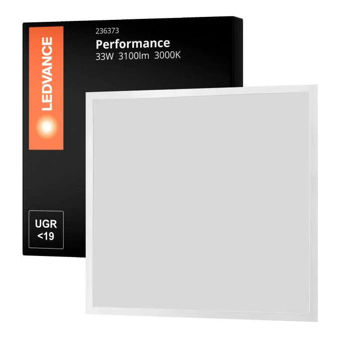 Ledvance Panel LED Performance 33W 3100lm - 830 Luz Cálida | 60x60cm - UGR <19