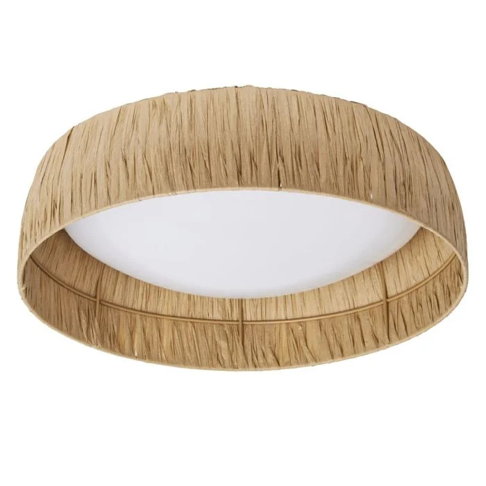 Ledvance LED Decor Pared y Luz de techo Bambú Marrón 18W 750lm - 830 Luz Cálida