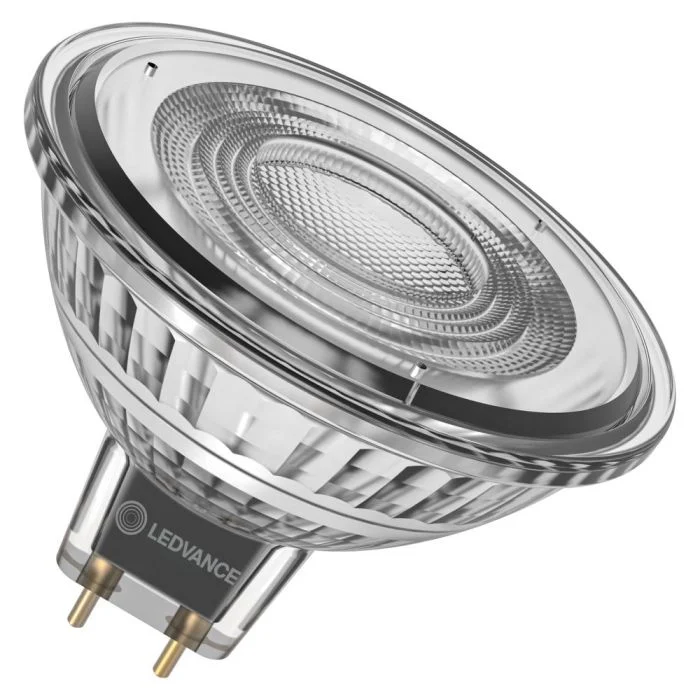 Ledvance Foco LED GU5.3 MR16 6.1W 621lm 36D - 930 Luz Cálida | Mejor Reproducción De Color - Regulable - Reemplazo 50W