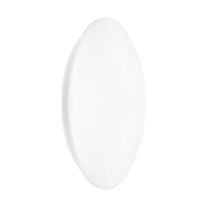 Ledvance Plafón LED Techo/Pared Surface Circular 500 Acero Blanco 42W 3500lm - 830 Luz Cálida | IP44 - Zigbee Regulable