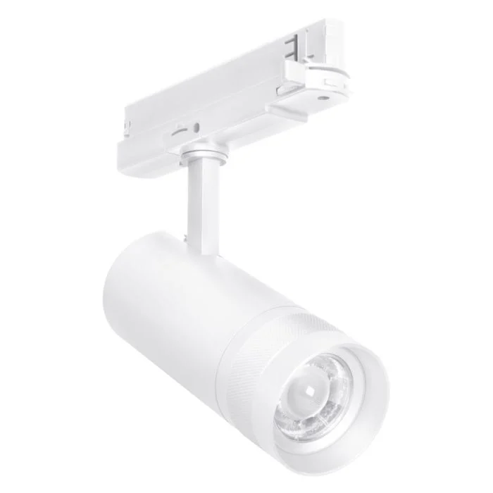 Ledvance Foco LED En Carril 3 Fases Zoom Blanco 30W 3600lm - 930 Luz Cálida | Mejor Reproducción De Color - 1-10v Regulable