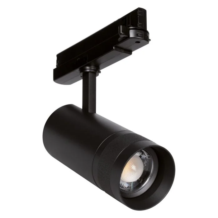 Ledvance Foco LED En Carril 3 Fases Zoom Negro 20W 1600lm - 930-940 CCT | Mejor Reproducción De Color - 1-10V Regulable