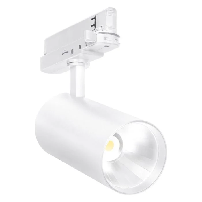 Ledvance Foco LED En Carril 3 Fases Blanco 30W 4000lm - 930 Luz Cálida| Mejor Reproducción De Color