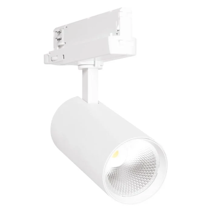 Ledvance Foco LED En Carril 3 Fases Blanco 30W 3600lm - 930 Luz Cálida| Mejor Reproducción De Color - Dali Regulable