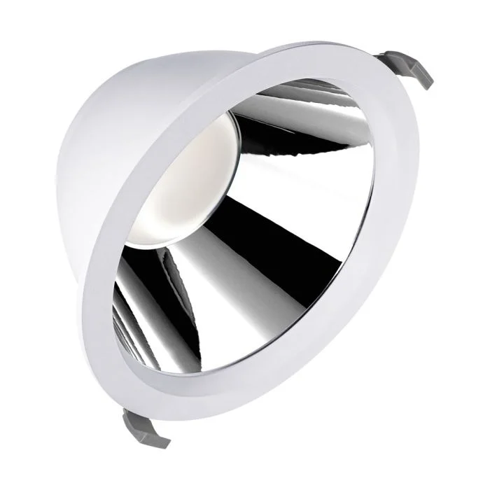Ledvance Downlight LED Comfort High Efficiency D Aluminium Blanco 25W 3625lm 55D - 840 Blanco Frio | 215mm - Recorte 200mm - Dali Regulable