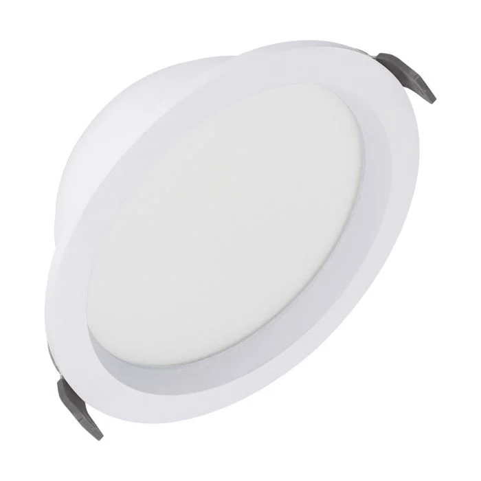 Ledvance Downlight LED Comfort High Efficiency O Aluminium Blanco 15W 2025lm 100D - 830 Luz Cálida | 160mm - Recorte 150mm