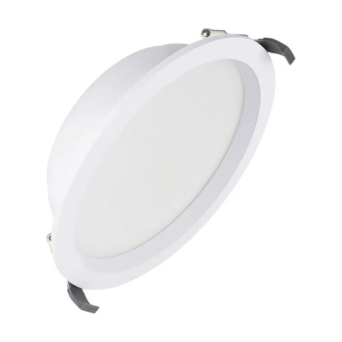 Ledvance Downlight LED Comfort High Efficiency D Aluminium Blanco 25W 3750lm 100D - 840 Blanco Frio | 215mm - Recorte 200mm - Dali Regulable