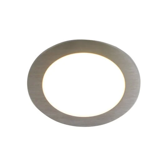 De mueble empotrada LED FAR 58 acero 3ud 3W 3.000K