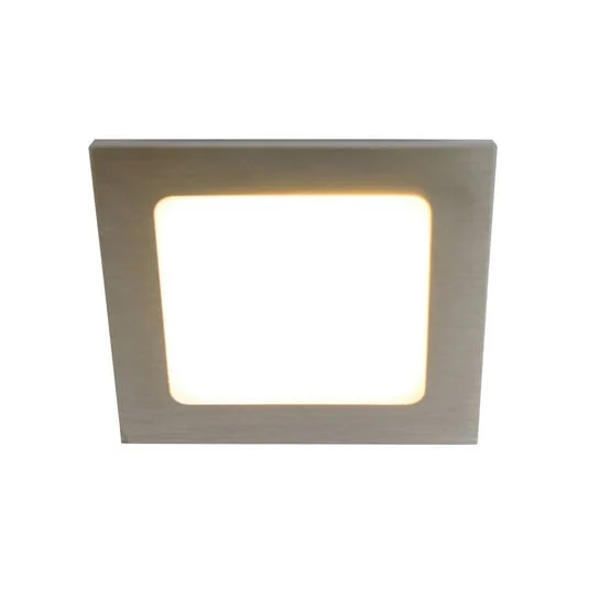 De mueble empotrada LED FAQ 58 acero 5ud 3W 3.000K