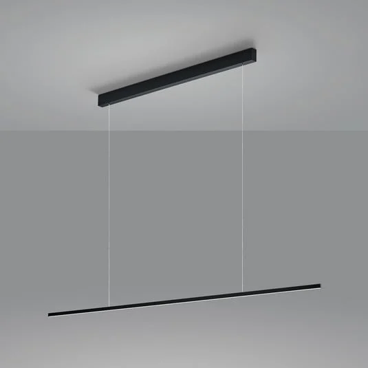 Helestra Loopy colgante LED difusor acrílico