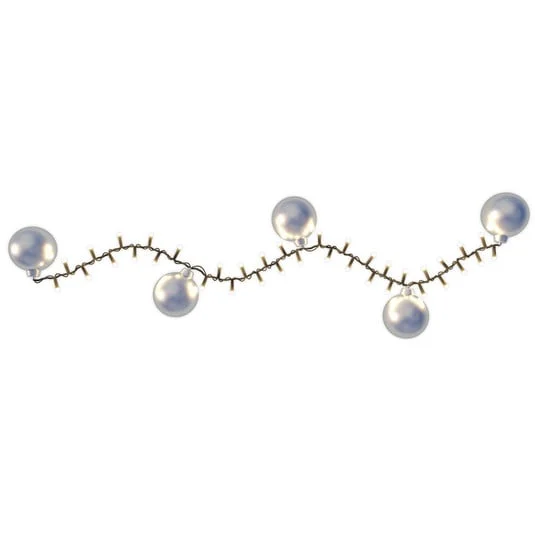 Cadena de luces LED 2in1, frosty silver, 550 LED