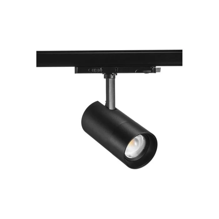Sylvania Foco LED En Carril Pixo Zoom Multipower Aluminium Negro 25W 2100lm 60D - 940 Blanco Frio | Mejor Reproducción De Color